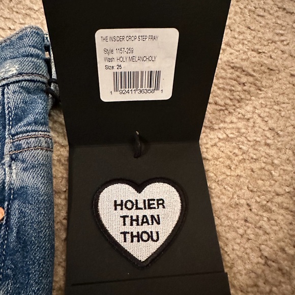 🆕MOTHER Insider Crop Step Fray - Picture 15 of 15